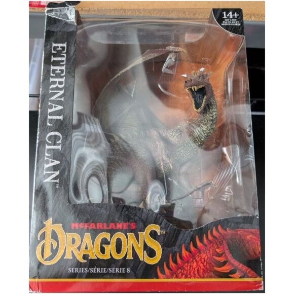 McFarlane’s Dragons Series 8 ‘Eternal Clan’ Dragon Statue 13.5″ PVC Figurine - Picture 4 of 10